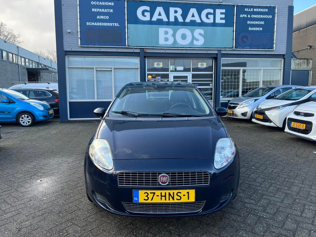 Fiat Punto 1.2 5DR 2009 Blauw Nieuwe APK,Airco, Auto's, 1005 kg, 40 €/maand, 1242 cc, 4 cilinders