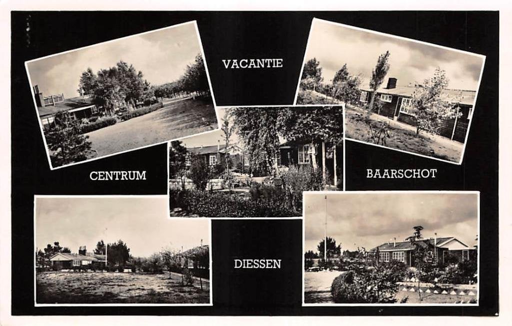 Diessen Vacantie Centrum Baarschot Hilvarenbeek N. Brabant, Verzenden, 1940 tot 1960, Gelopen, Noord-Brabant