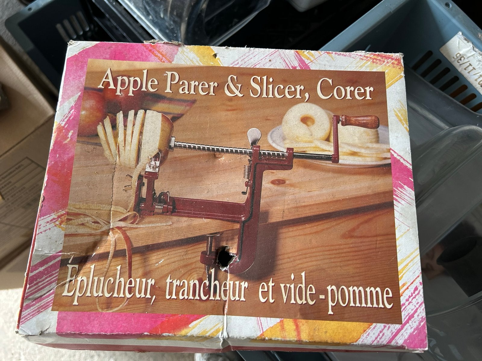 Appelschiller en -snijder, Ophalen, Overige typen, Nieuw, Metaal
