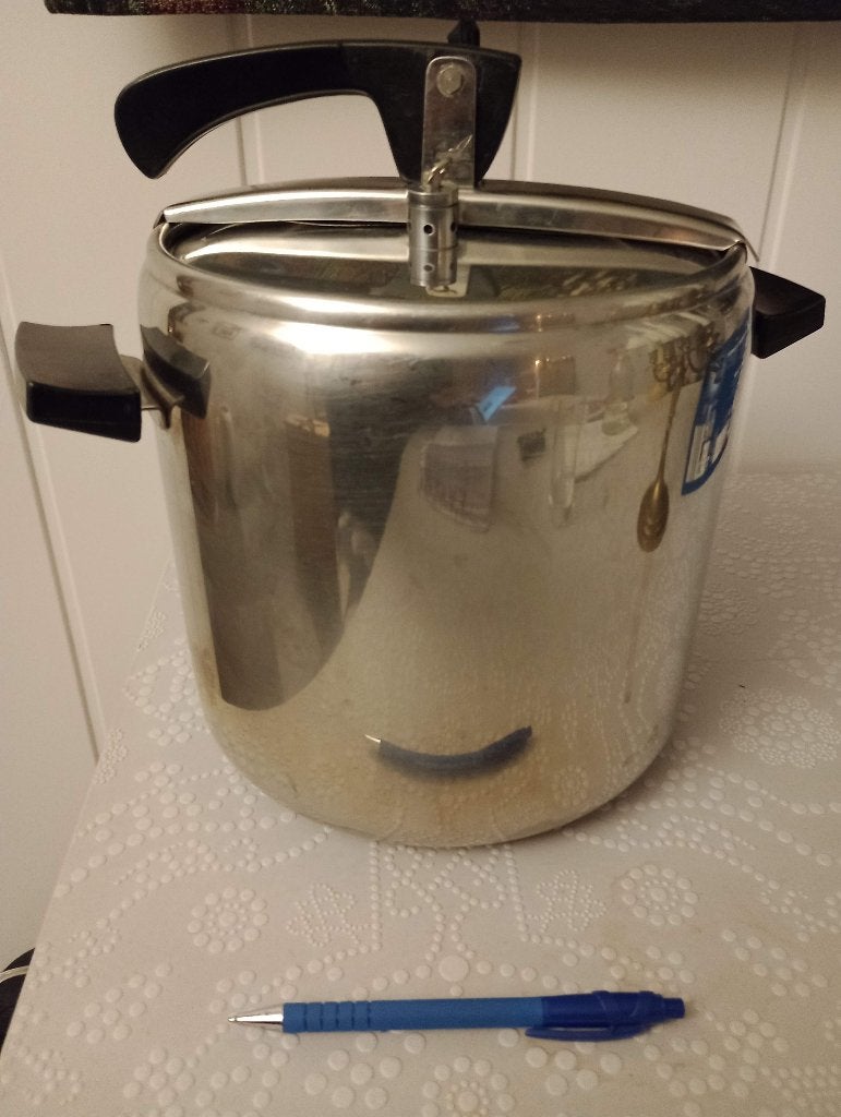 Snelkookpan, Ophalen of Verzenden, Gebruikt, Rvs, Kookpan of Snelkookpan