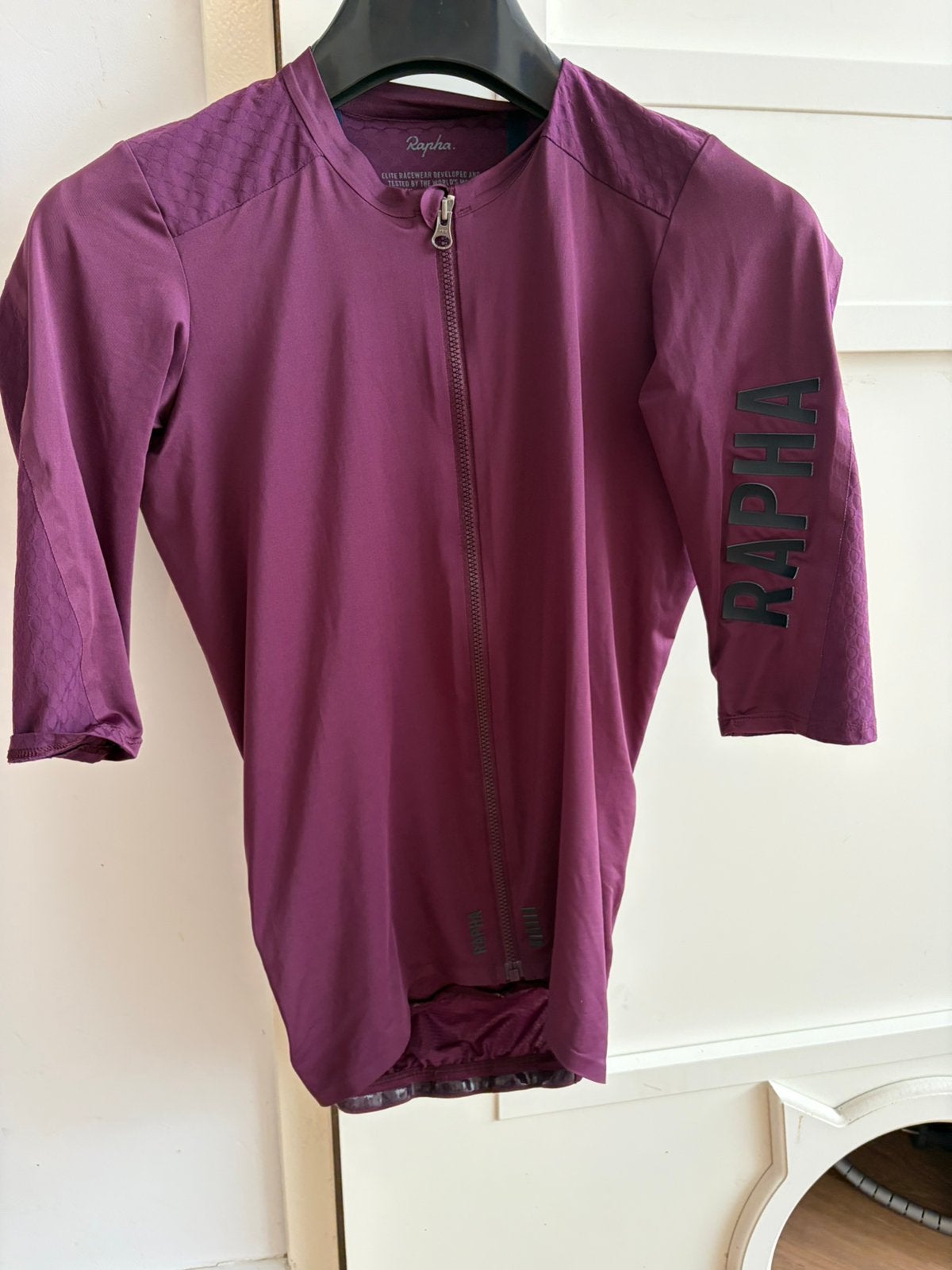 Rapha Pro Team Aero Jersey - Small - Plum - €225, S, Heren, Ophalen of Verzenden, Zo goed als nieuw