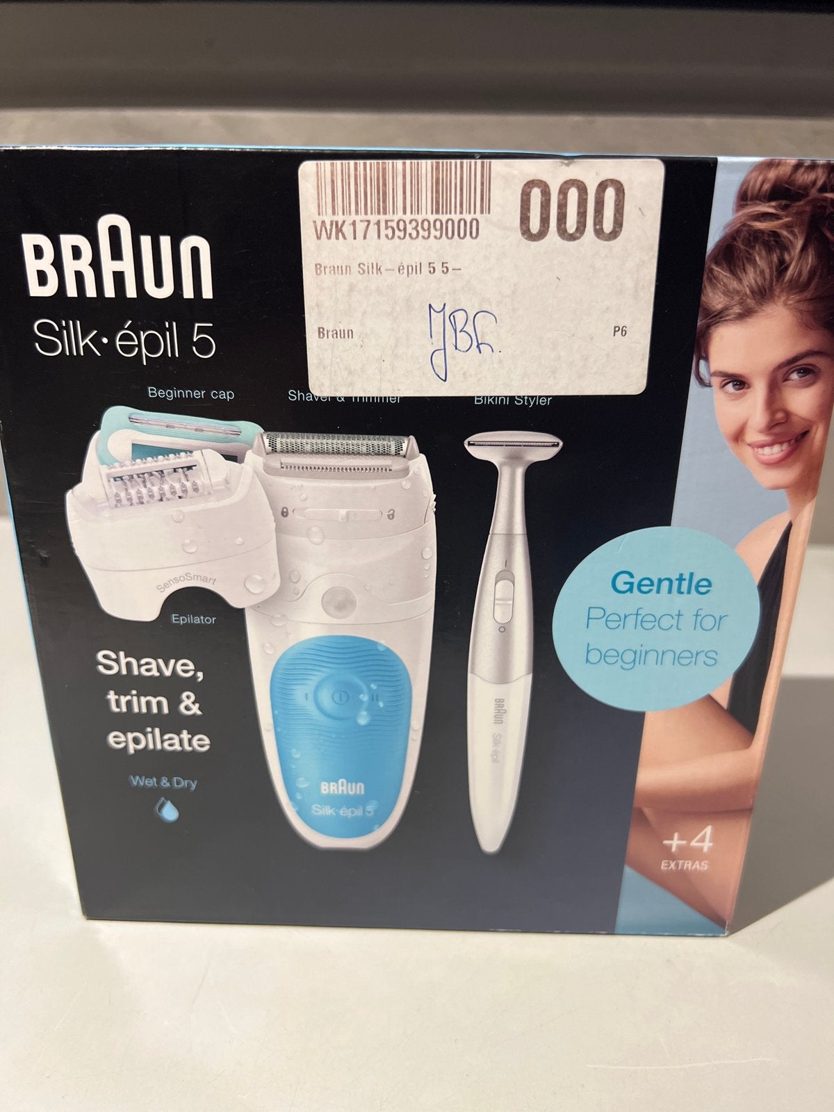 Braun Silk-épil 5 Epilator - Nat & Droog, N, N, Nieuw, Ophalen of Verzenden
