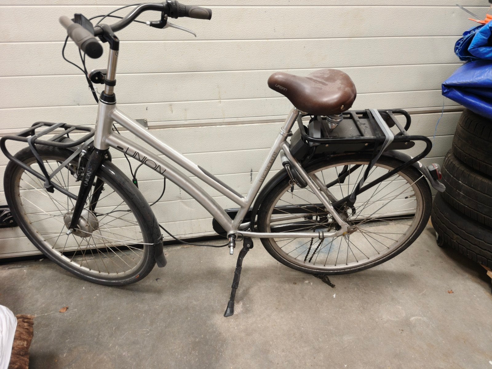 Opknap E-bike Union met extra onderdelen, Ophalen, Gebruikt