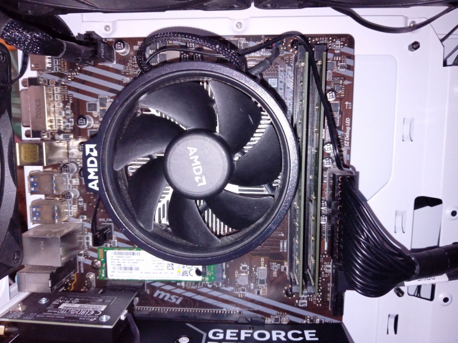 am4 set, Computers en Software, Ryzen 7 5700g, Ophalen of Verzenden, Zo goed als nieuw, Gaming