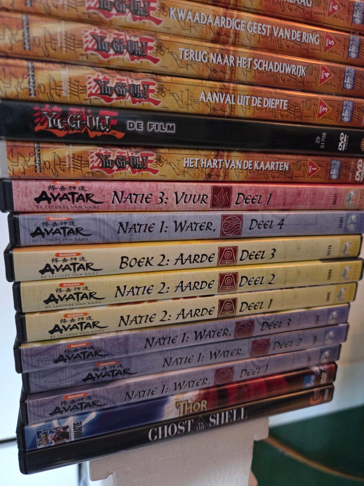 22x dvd oa Yu-Gi-Oh + Dragonball + Avatar + Gunslinger, Alle leeftijden, Ophalen of Verzenden, Zo goed als nieuw, Amerikaans
