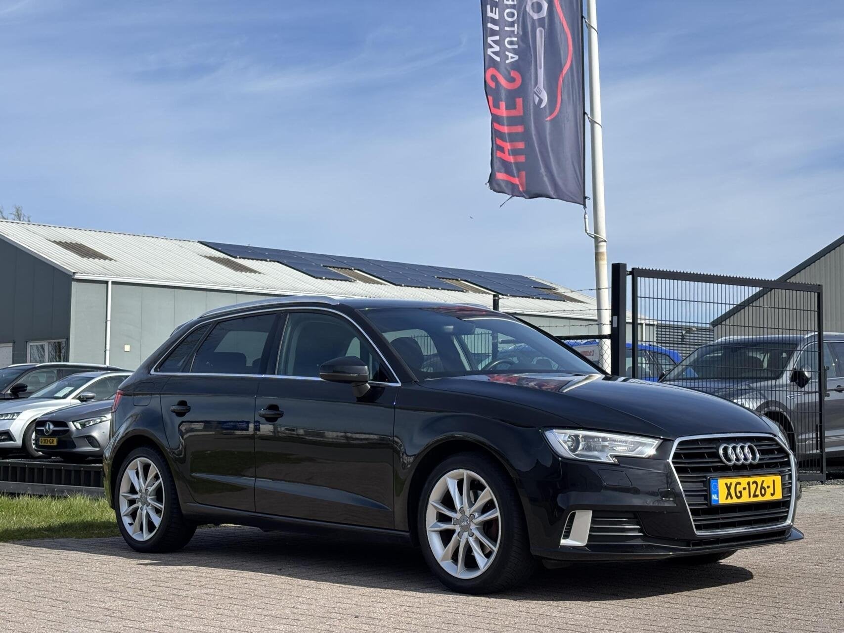 Audi A3 Sportback 1.0 TFSI Pro Line cruise pdc stoel vw, Voorwielaandrijving, Gebruikt, Euro 6, Bedrijf