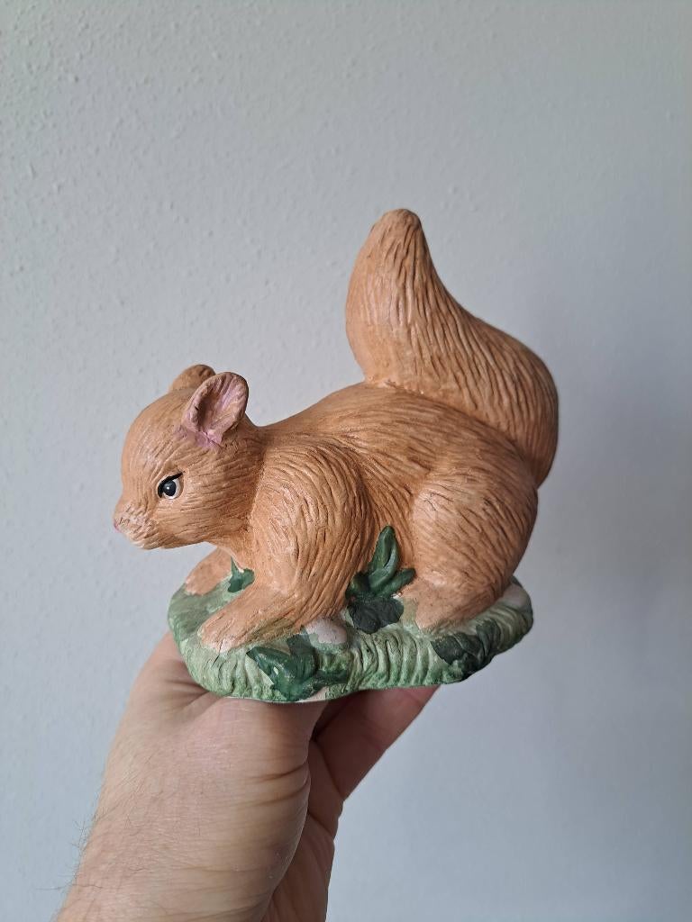Grote eekhoorn, aardewerk 16x10x14.5cm, Ophalen of Verzenden, Nieuw, Wild dier, Beeldje of Figuurtje