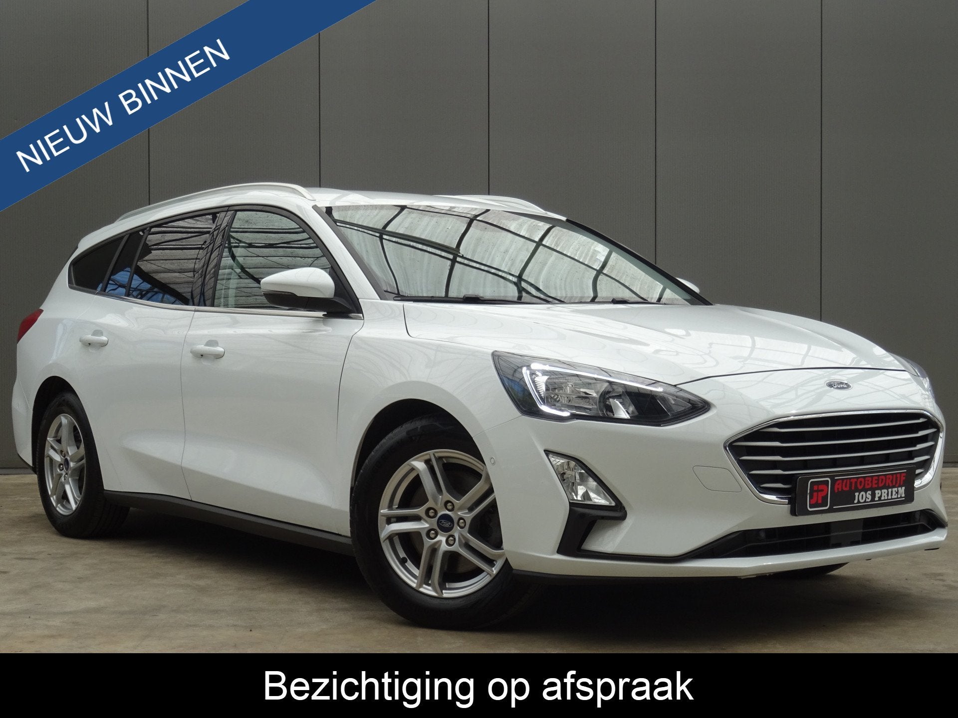 Ford FOCUS Wagon 1.0 EcoBoost Edition Business * CARPLAY * C, Gebruikt, 1283 kg, Wit, 19 km/l