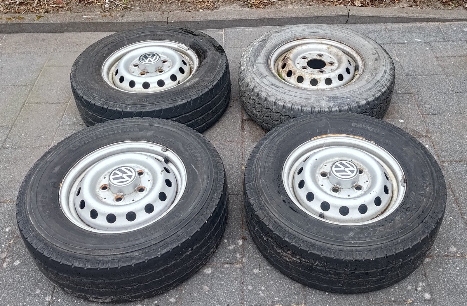 Originele VW LT35 15" stalen wielen., Ophalen, Overige, Gebruikt, Overige