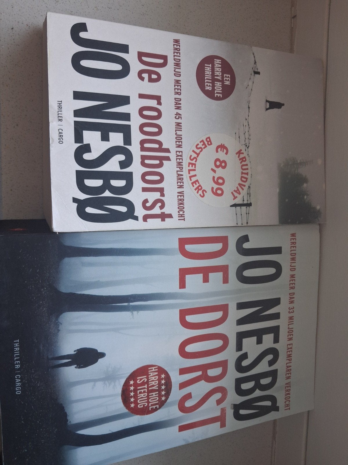 Jo Nesbø: De Roodborst & De Dorst (Harry Hole), Ophalen of Verzenden, Gelezen, Jo Nesbø, Scandinavië