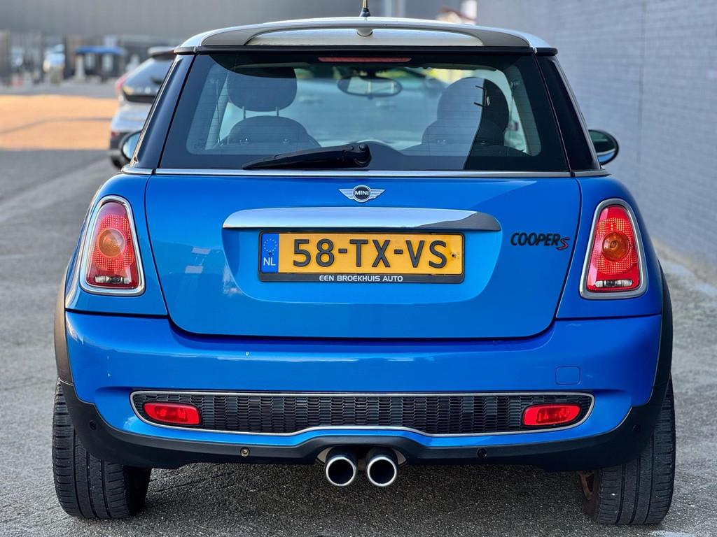Mini Mini 1.6 Cooper S Chili/ORIGINEEL NL/KM MET NAP/INCL JA, Auto's, Mini, Traction-control, Gebruikt, 4 cilinders, Leder en Stof