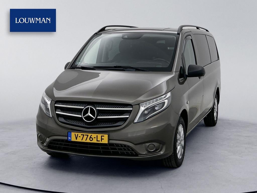 Mercedes-Benz Vito 114 CDI Lang DC Led Dubbele cabine Climat, Auto's, Bestelauto's, Automaat, Gebruikt, 4 cilinders, Bedrijf