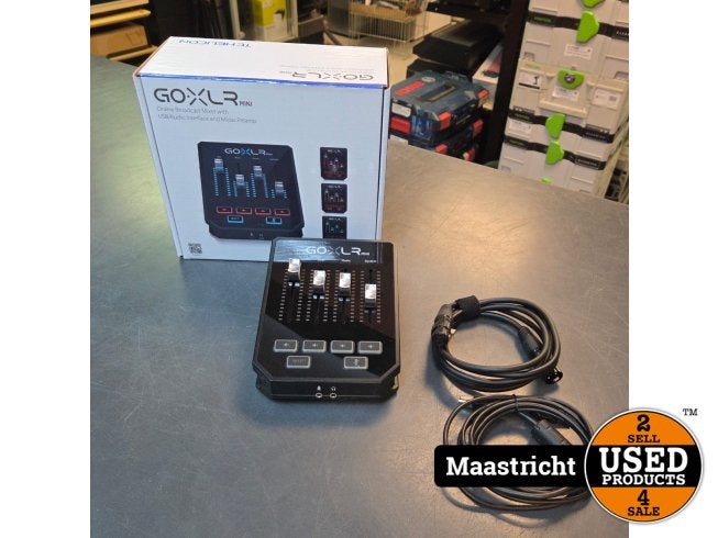Tc Helicon GO XLR Mini | nieuwstaat | nwpr 229 euro, Flex Ltd., Zo goed als nieuw, https://flex.com/contact-us, Nobelstraat 10, 5807 GA Oostrum LB, Limburg, Nederland