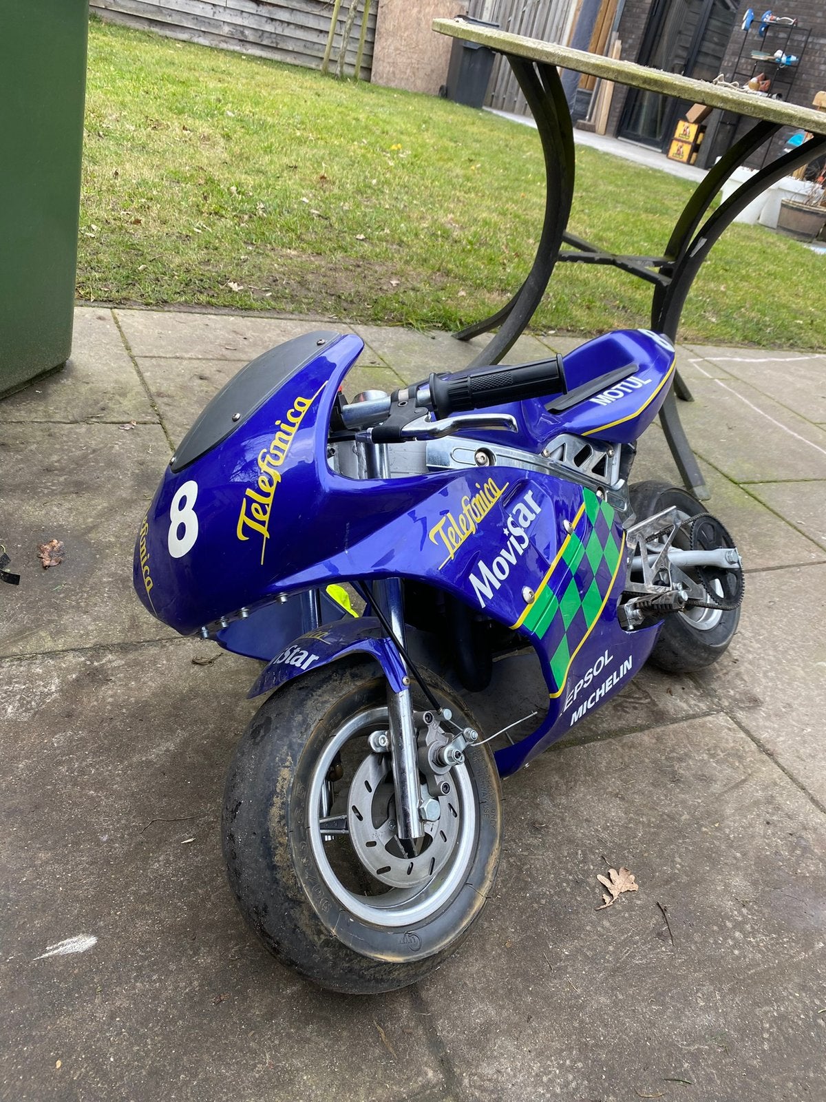 Opgeknapte minibike + extra onderdelen, Ophalen, Zo goed als nieuw, Overige typen