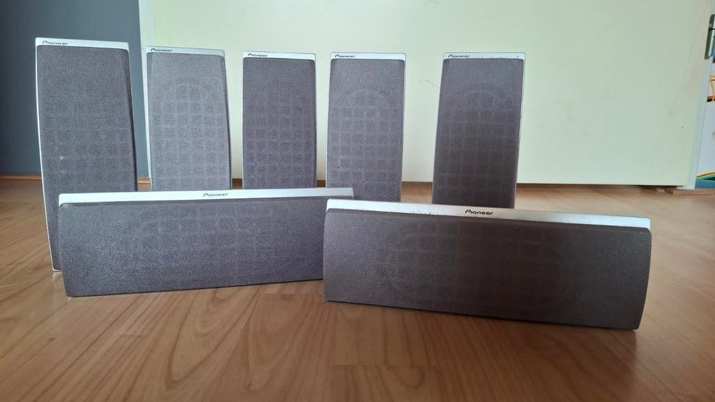 Pioneer luidsprekerboxjes, Ophalen of Verzenden, Minder dan 60 watt, Front, Rear of Stereo speakers, Overige merken