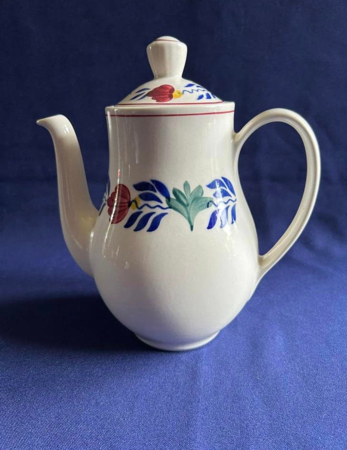 Boerenbont koffiepot, Ophalen of Verzenden, Zo goed als nieuw, Aardewerk, Overige typen