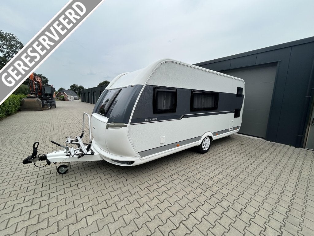 Hobby 490 KMF De Luxe z.g.a.n!!, Hobby, Bedrijf, Schokbreker, Dwarsbed