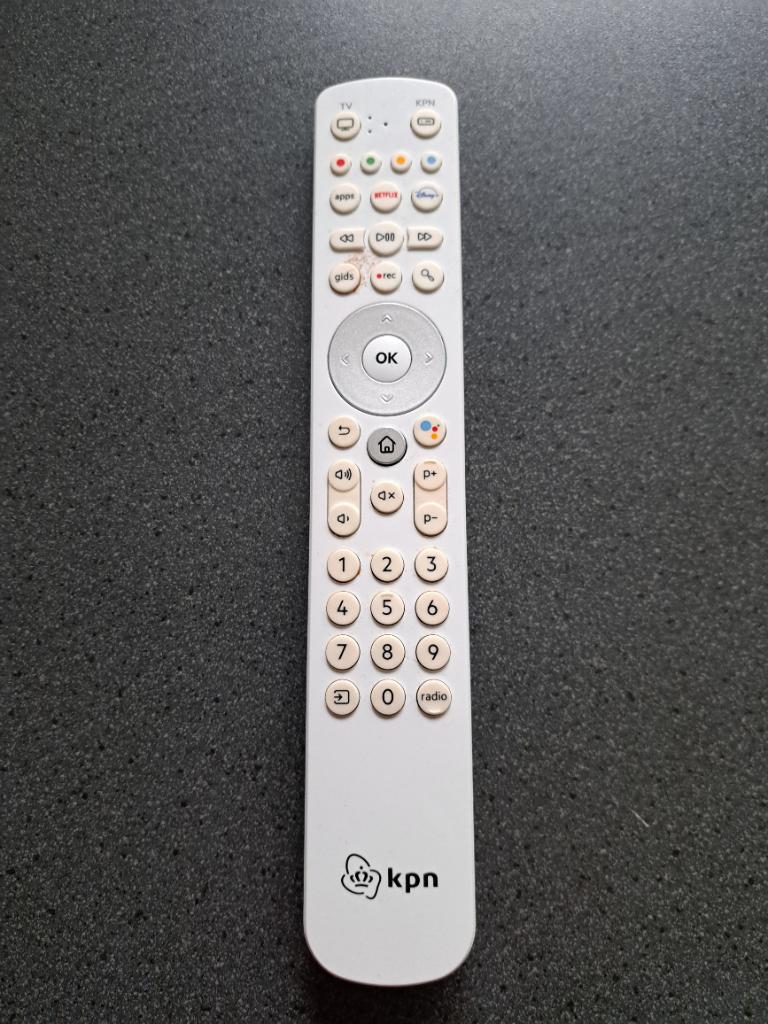 TV Afstandsbediening KPN   € 5.00, Ophalen of Verzenden, Zo goed als nieuw, Origineel, Tv