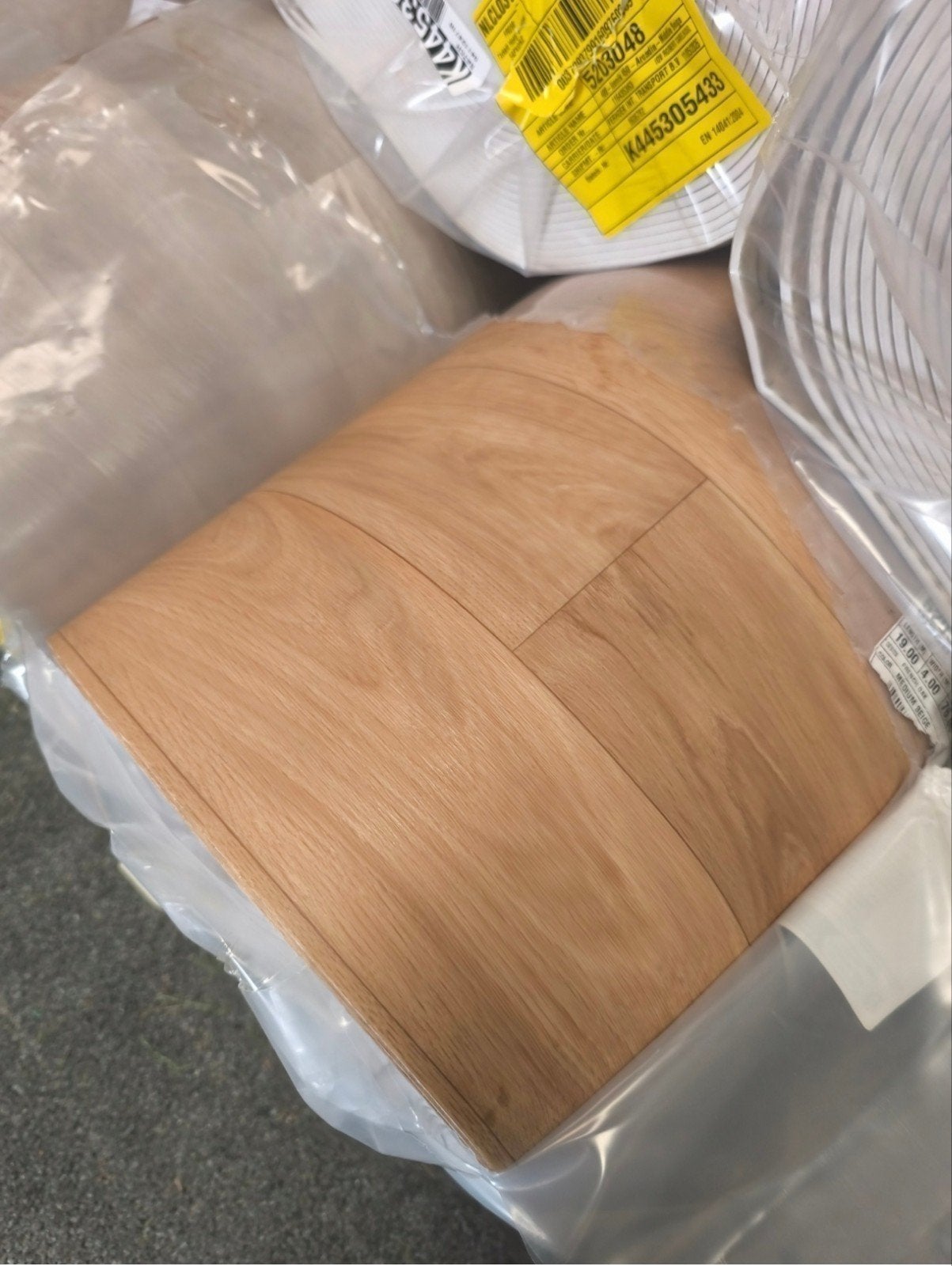 Vinyl vloer nieuw 3x4 4x4 5x4 6x4 7x4 8x4 9x4, Ophalen of Verzenden, Nieuw, 10 tot 25 m², Vinyl