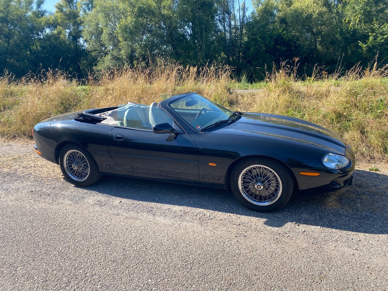 Jaguar 2000 Zwart, Auto's, Jaguar, Beige, Cabriolet, 4 stoelen, Zwart