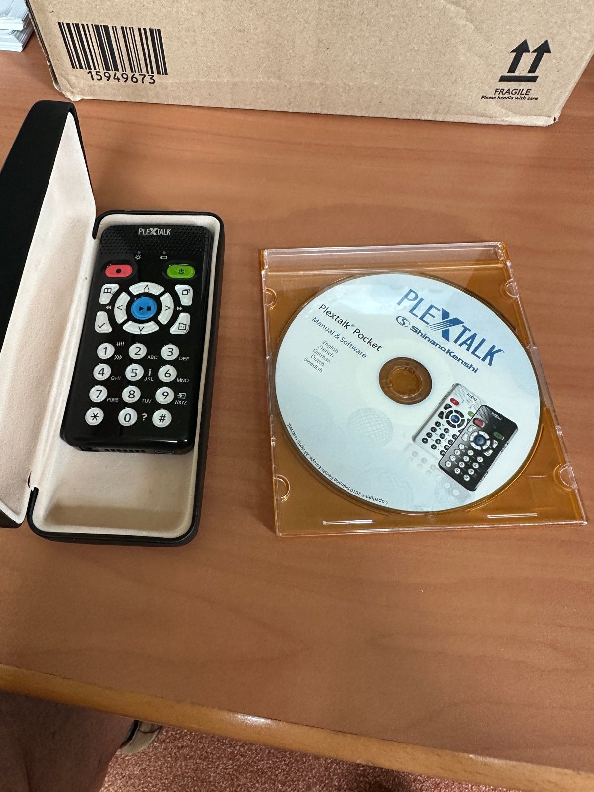 Plextalk Pocket DAISY-speler voor blinden/slechtzienden, Ophalen of Verzenden, Gebruikt, Overige merken, Minder dan 2 GB