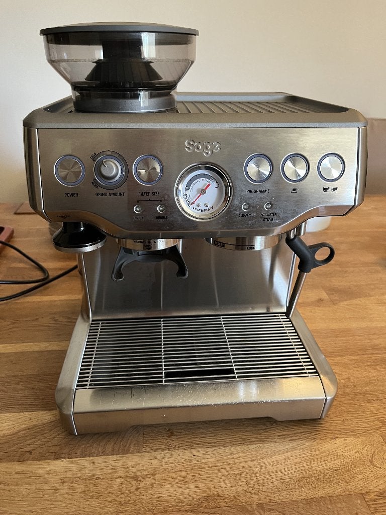 Sage of Solis expressomachine, Gebruikt, Espresso apparaat, Ophalen of Verzenden, 2 tot 4 kopjes