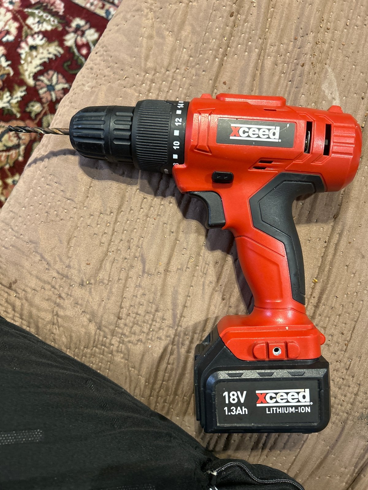 Xceed EX118CDTG Accuboormachine 18V Lithium-Ion, Nieuw, Ophalen of Verzenden, 400 tot 600 watt, Klopboormechanisme