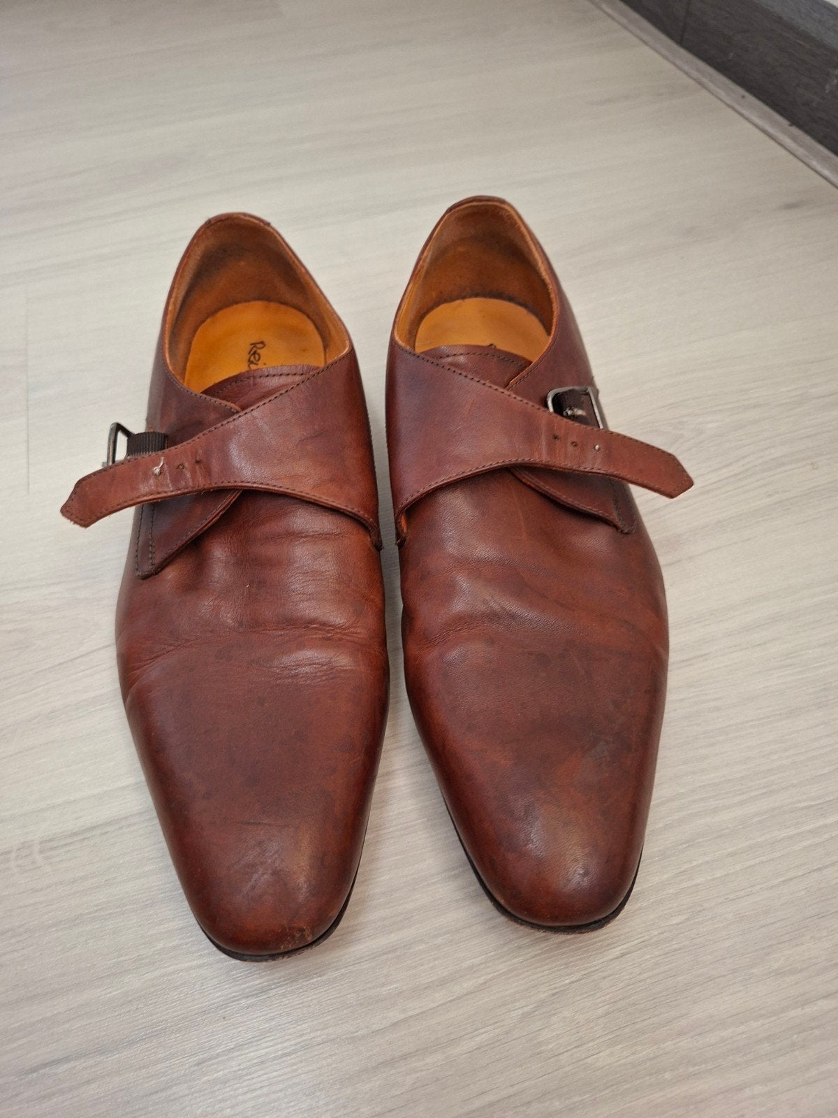 Reinhard Frans Holland Bruine Gespschoenen Maat 43, Bruin, Reinhard Frans Holland, Ophalen of Verzenden, Gespschoenen