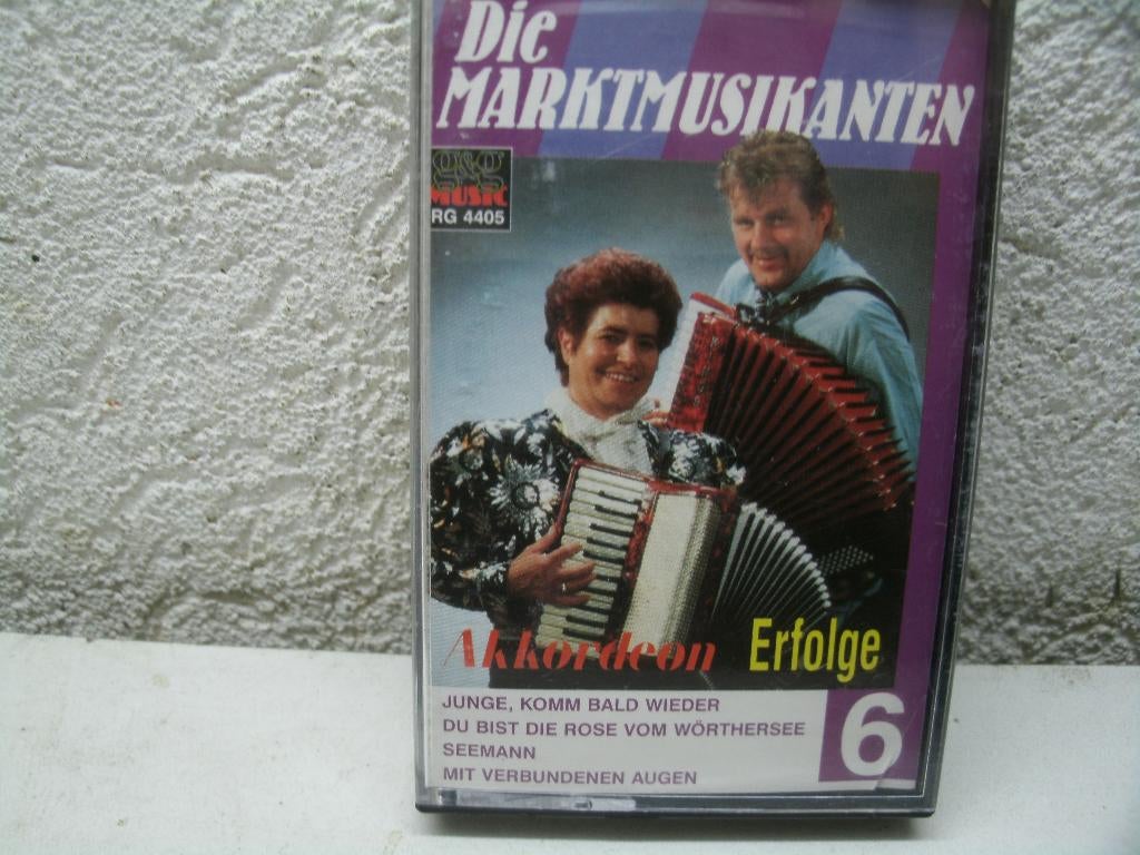 casba 2 die marktmusikanten oa seemann, Cd's en Dvd's, Cassettebandjes, Ophalen of Verzenden, Zo goed als nieuw, 1 bandje