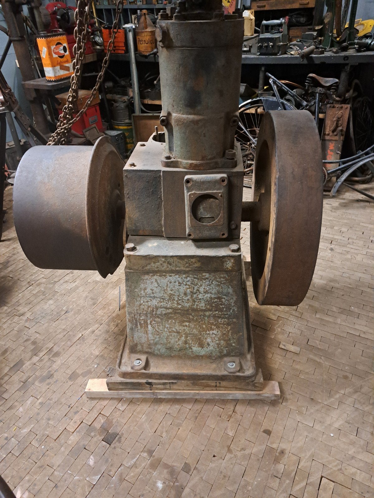 diesel motor, Ophalen