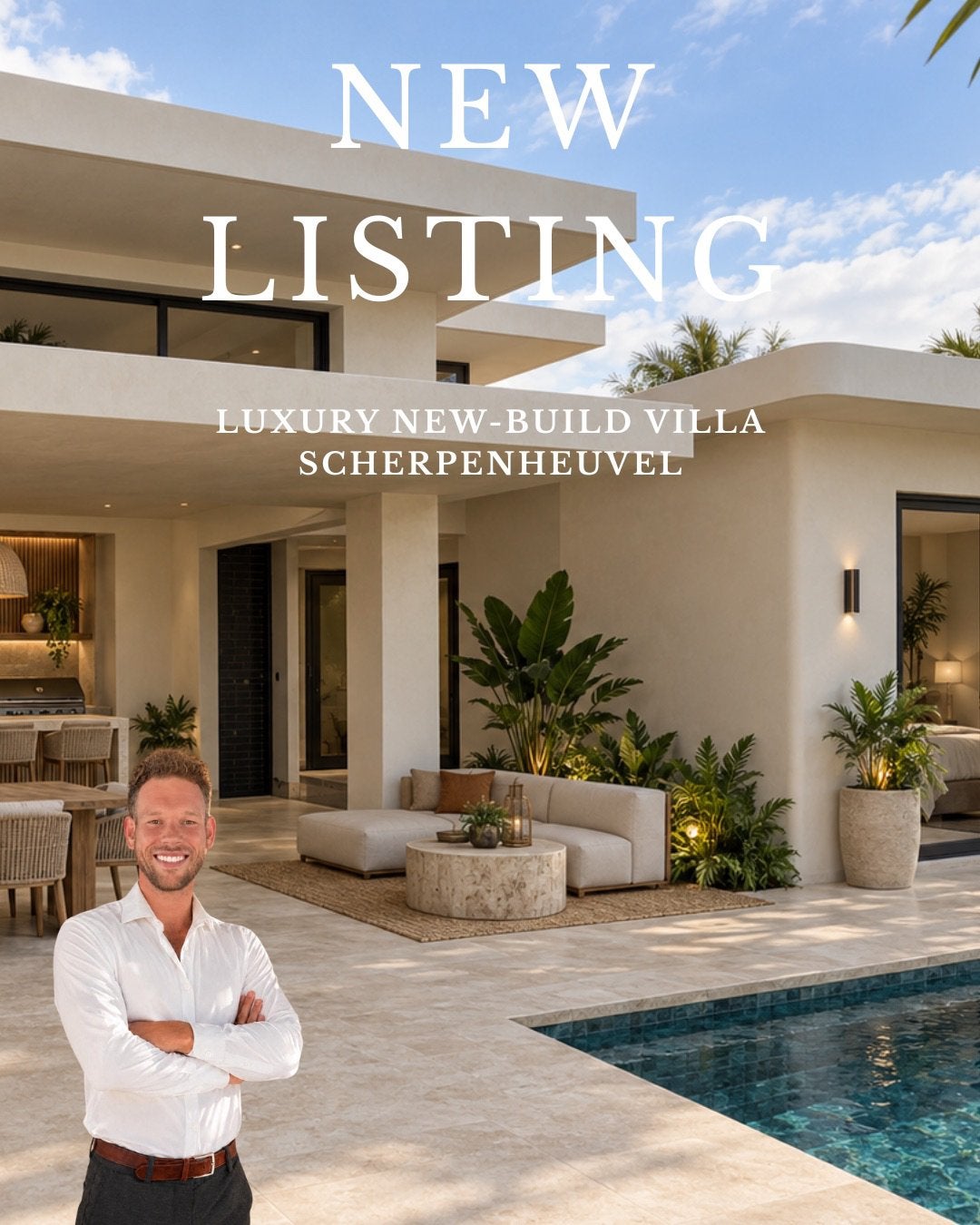Luxe Nieuwbouw Villa Curacao, Huizen en Kamers, Woonhuis, 3 kamers, Buiten Europa