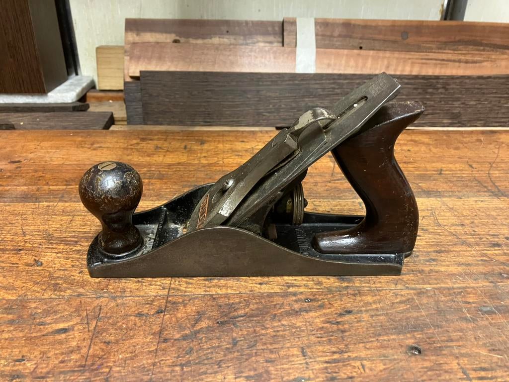 Stanley(USA)No.4 schaaf, Antiek en Kunst, Antiek | Gereedschap en Instrumenten, Ophalen of Verzenden
