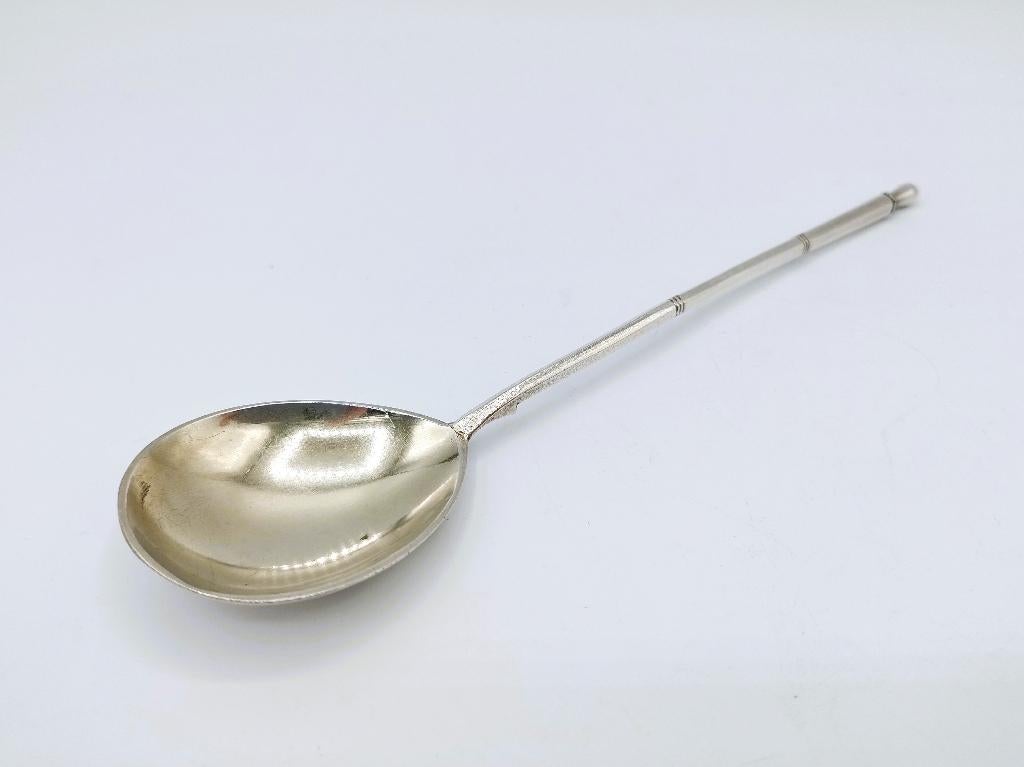 Zilveren lepel, Nikolay Pavlov, Moskou, ca. 1900, Verzenden