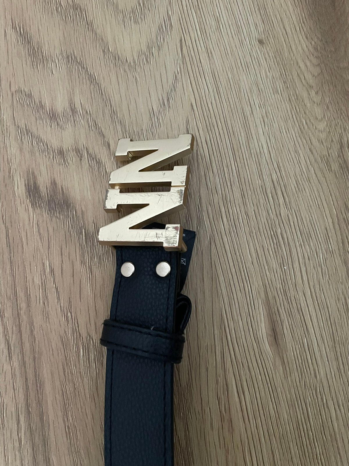 Nik&Nik riem, Ophalen of Verzenden, Gedragen, Zwart, Riem of Ceintuur