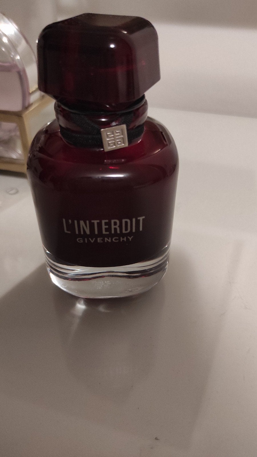 Givenchy L’Interdit Rouge Edp 80 ml – origineel – ca. 45 ml, Ophalen, Gebruikt