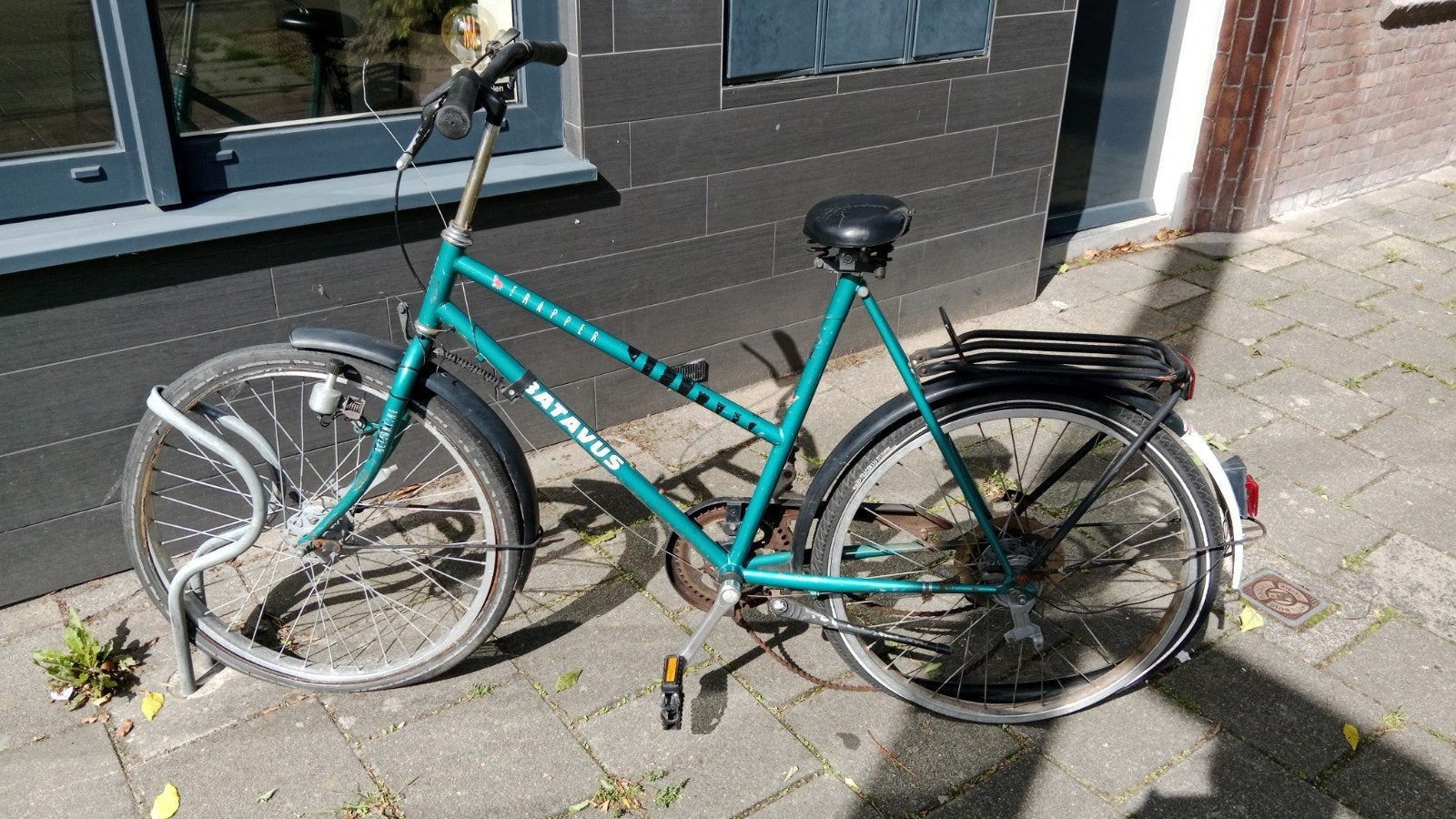 Fiets voor oud ijzer, Fietsen en Brommers, Ophalen, Gebruikt, Velgrem, Versnellingen