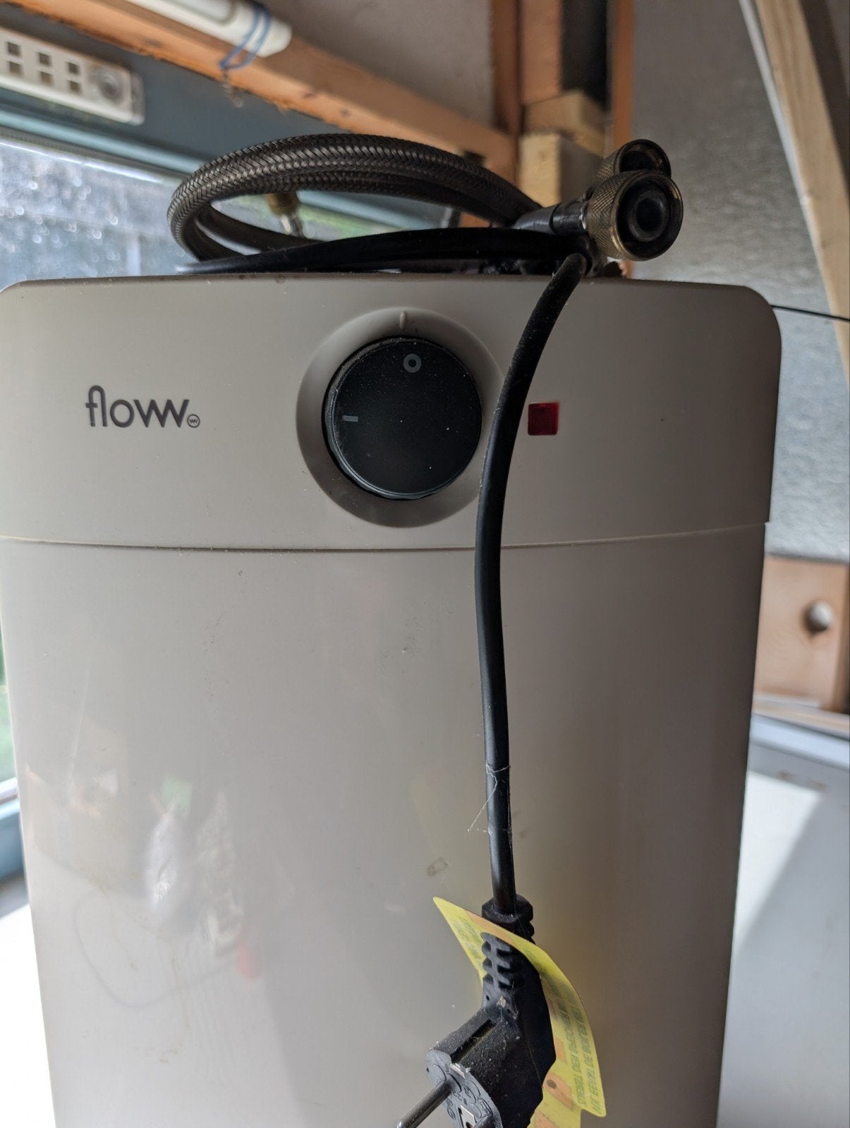 Floww combi keukenboiler + kraan, Minder dan 20 liter, Ophalen, Gebruikt, Boiler