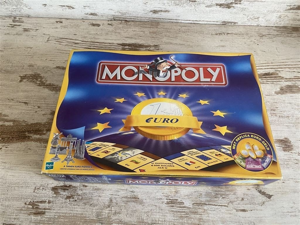 monopoly euro parker [s848], Hobby en Vrije tijd, Gezelschapsspellen | Bordspellen, Verzenden, Zo goed als nieuw