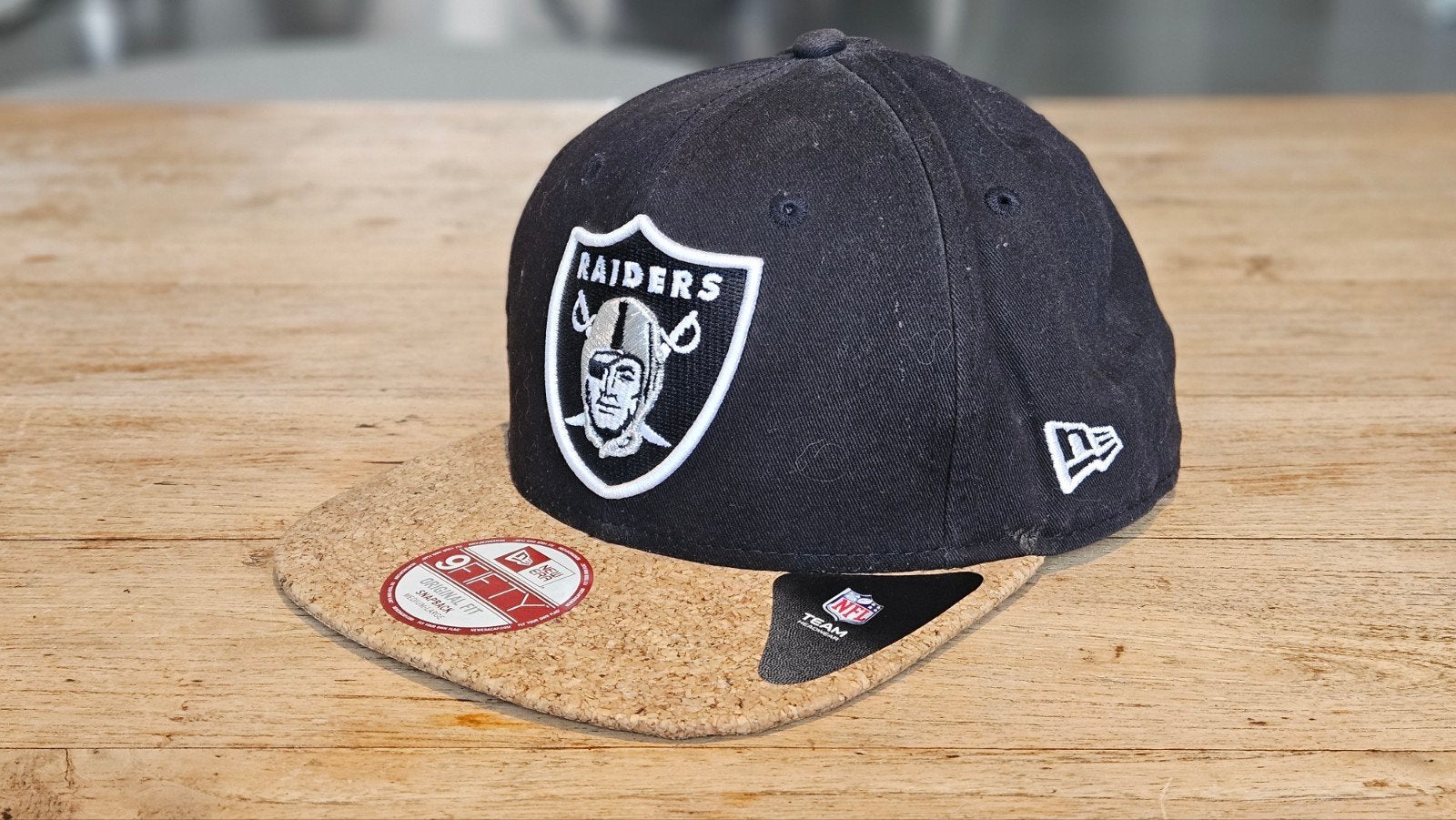 New Era Oakland Raiders Pet met Kurken Klep, Nieuw, Pet, New Era, One size fits all
