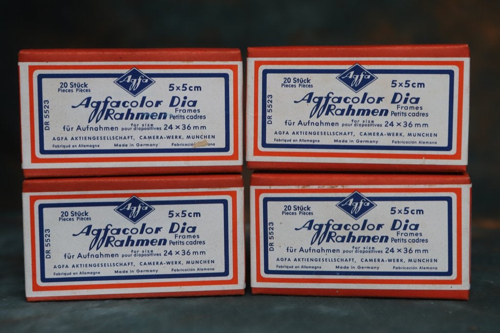 Vintage  AGFA dia raampjes. fotografica. Nieuw, Ophalen of Verzenden, Nieuw