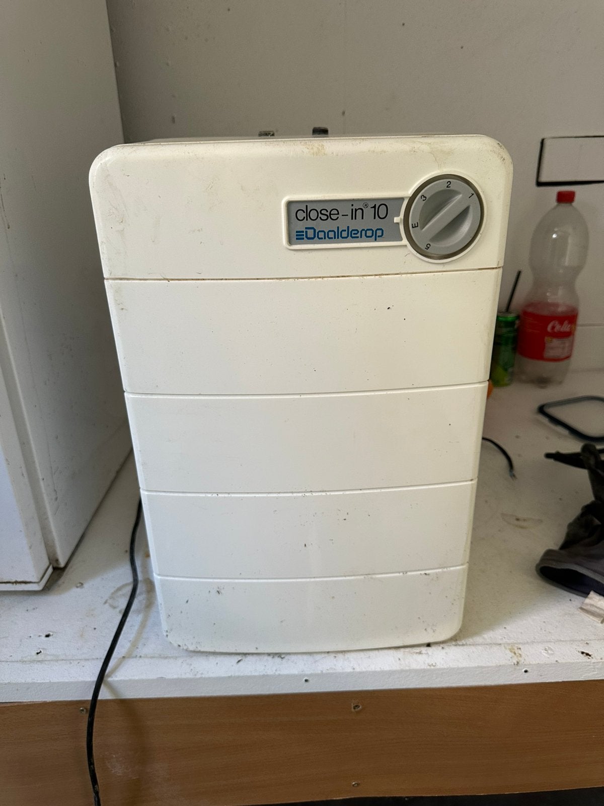 Daalderop 10 liter close in boiler - werkt perfect, Minder dan 20 liter, Ophalen of Verzenden, Gebruikt, Boiler
