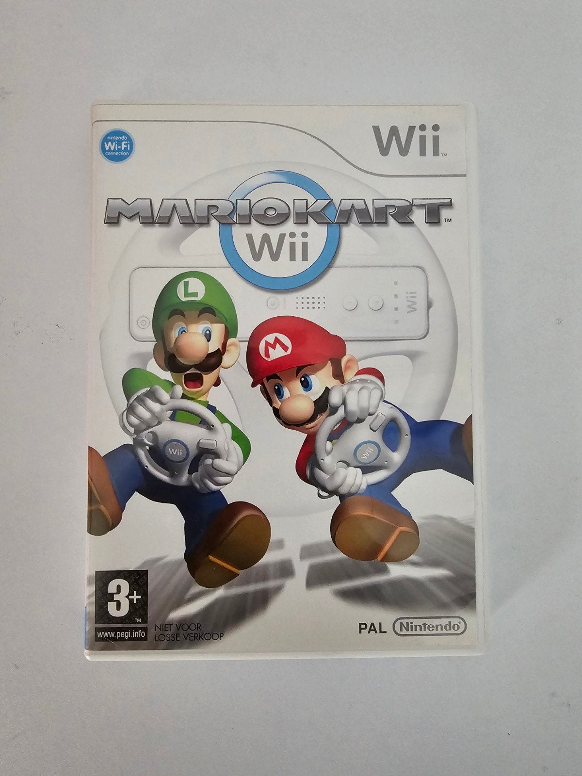 Mario Kart Wii - Raceplezier voor jong en oud!, Ophalen, Racen en Vliegen, Zo goed als nieuw, Eén computer
