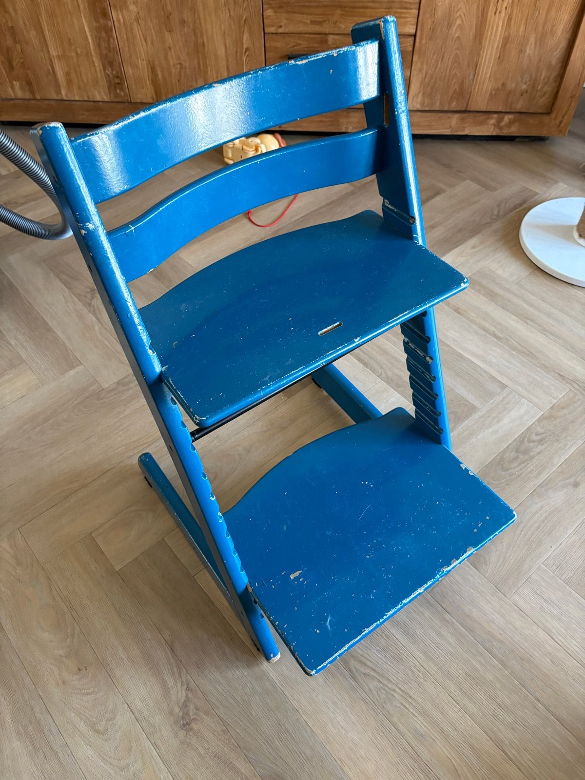 Stokke Tripp Trapp kinderstoel met extended glider, Ophalen, Gebruikt, Meegroeistoel, Aanschuifbaar