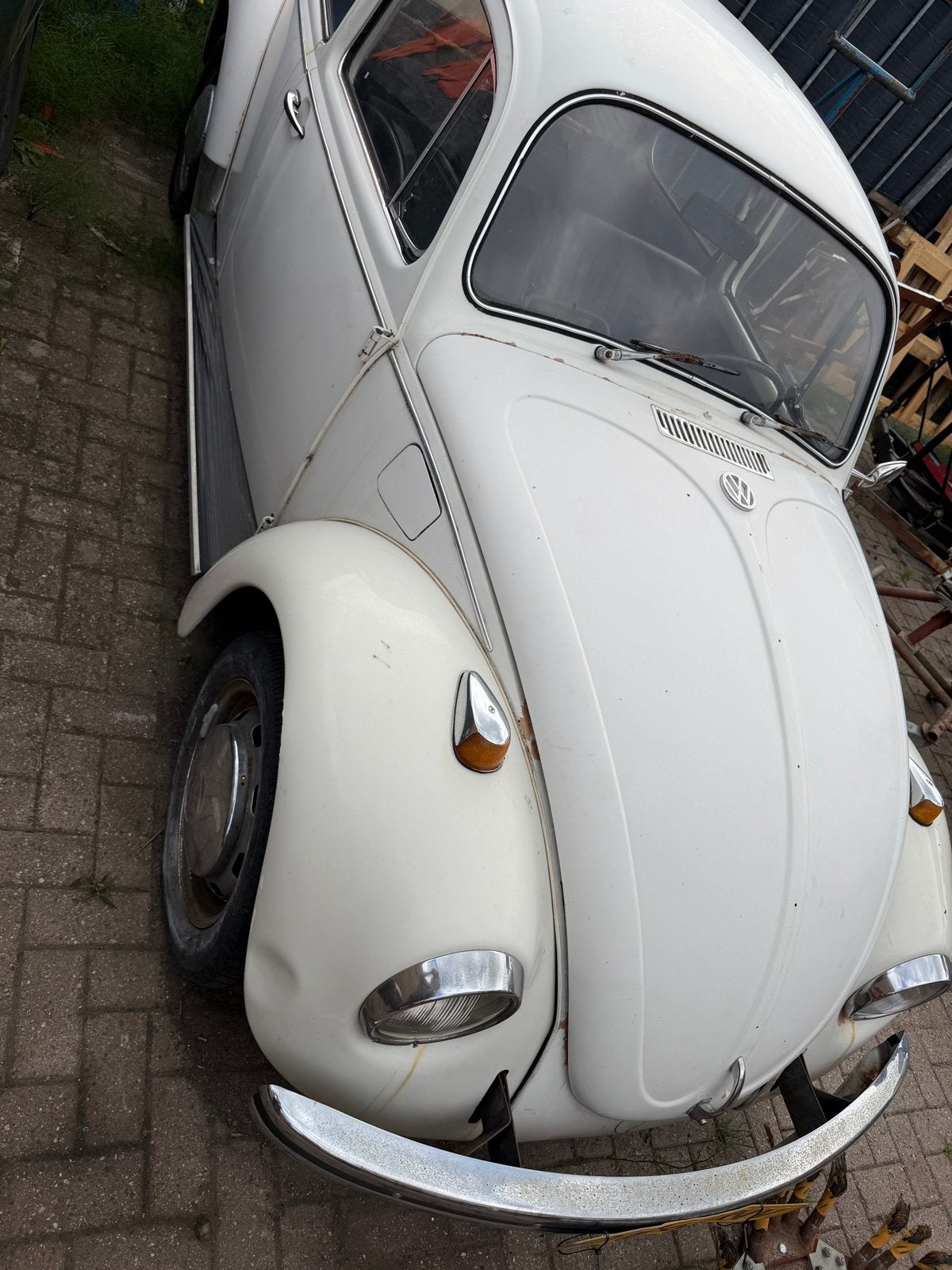 Volkswagen kever 1978 rijdt en remt prima, Auto's, Beige, Origineel Nederlands, Handgeschakeld, Particulier