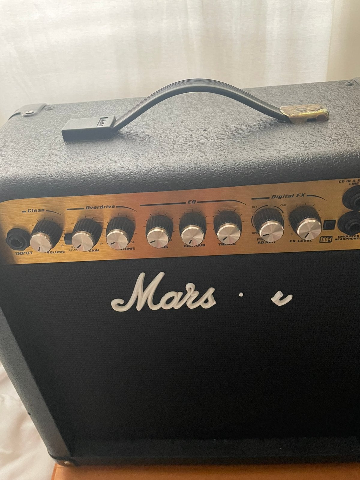 Marshall gitaarversterker MG 15 DFX, Muziek en Instrumenten, Ophalen, Gebruikt, Gitaar, Minder dan 50 watt