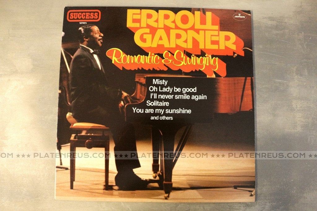 LP Erroll Garner – Romantic & Swinging ( 1967 Jazz ) 4542, LP, Gebruikt, Ophalen of Verzenden, Inclusief binnenhoes