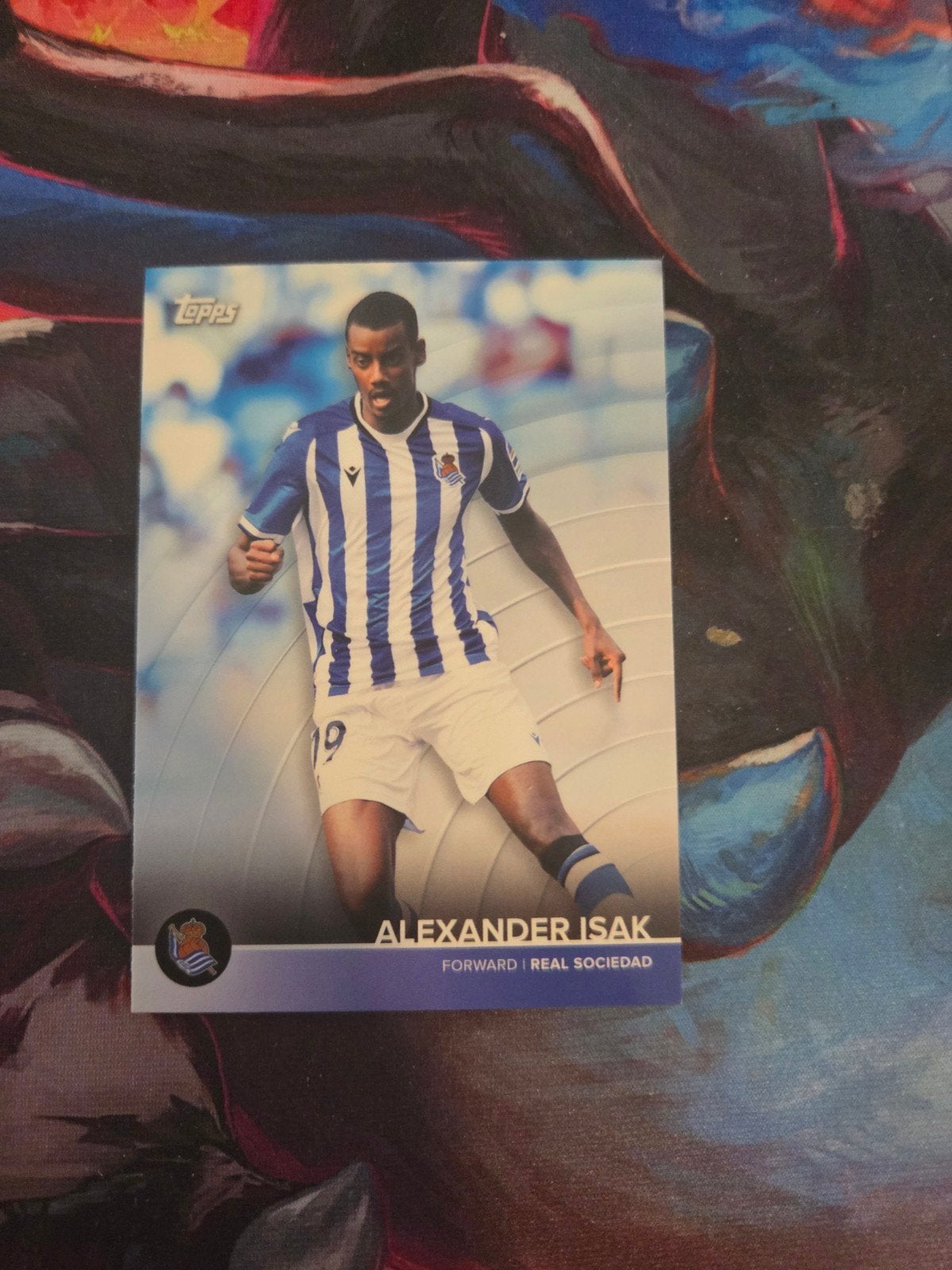Topps Alexander Isak Spelerskaart Real Sociedad, Ophalen of Verzenden, Nieuw, Buitenlandse clubs, Spelerskaart