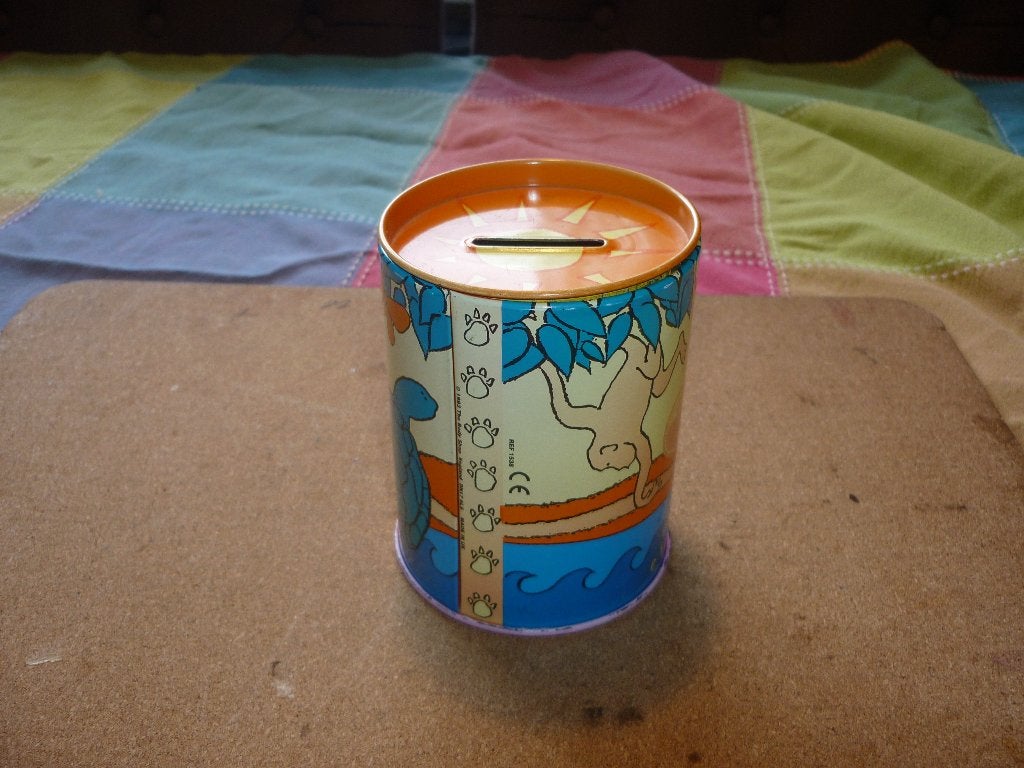 Mooie spaarpot in zeer goede staat, Ophalen of Verzenden, Zo goed als nieuw, Metaal of Blik, Dier