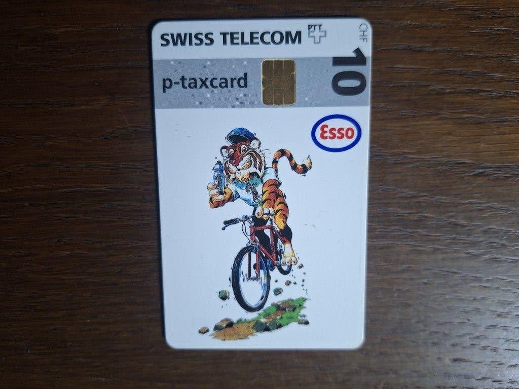 mooie chiptelefoonkaart uit Zwitserland, Ophalen of Verzenden