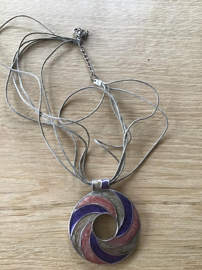 Ketting, Sieraden, Tassen en Uiterlijk, Kettingen, Ophalen, Gebruikt, Overige materialen